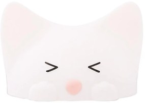 Lampă LED RGB tactilă reîncărcabilă dimabilă pentru copii MegaLight CATTY CAT LED/5V