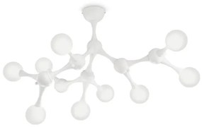 Lustră LED aplicată Ideal Lux NODINO 9xG9/3W/230V alb