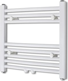 vidaXL Radiator baie prosoape încălzire centrală 480x480 mm conector lateral