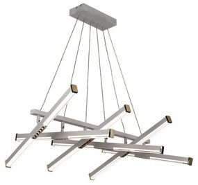 Lustră LED dimabilă aplicată LED/90W/230V 3000-6500K + telecomandă