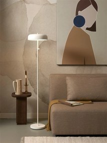 Lampadar/Lampa de podea din metal Porto alb