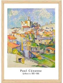 Poster cu ramă 35x45 cm Paul Cézanne – Wallity