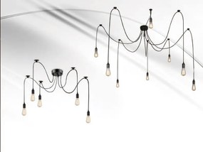 Lustra design Retro cu 5 pendule, MARACANA A110-5 GL