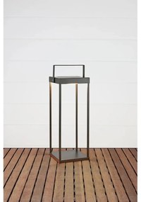 Felinar cu LED negru solar/cu USB (înălțime 53 cm) pentru exterior Pure – Markslöjd