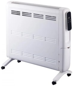 Radiator electric Finlux FR-2466, 2400W, 25 m², 2 trepte, Wi-Fi, Telecomanda, Protectie, Alb
