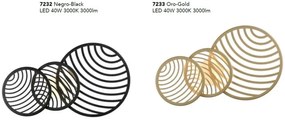 Plafoniera LED design modern COLLAGE 40W aurie