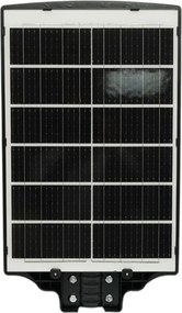 Lampa solara LED iluminat stradal 800W, 6500K, IP65 cu panou solar senzor de miscare telecomanda