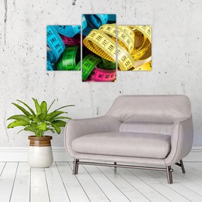 Tablou cu metri colorați (90x60 cm)