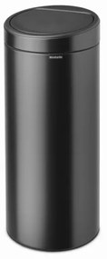 Cos de gunoi Brabantia Touch Bin New 1008860, 30 L, Inchidere silentioasa si lina, Gri inchis