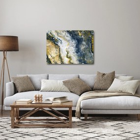 Tablou - Abstract auriu (70x50 cm)