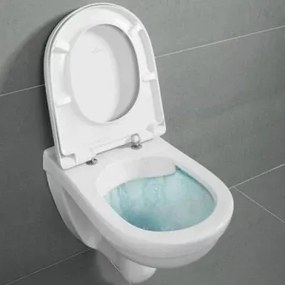 Set vas wc suspendat Compact Villeroy&Boch O.Novo Direct Flush cu capac soft close