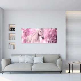 Tablou - Cal pictat (120x50 cm)