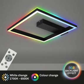 Lustră LED RGBW dimabilă aplicată FRAME LED/18W/230V 2700-6500K Brilo + telecomandă