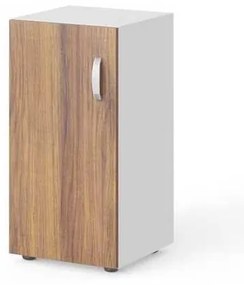 Dulap scurt Manager 39,9 x 42,2 x 80 cm, stânga, nuca warmia / alb