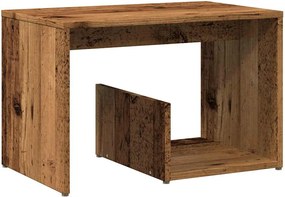 vidaXL Masă laterală, lemn vechi, 59x36x38 cm, PAL