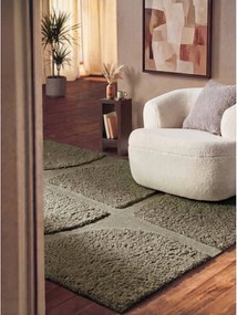 Covor kaki țesut manual 200x300 cm Lambeth Jasper – Ted Baker