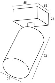Immax NEO 07261Z - LED RGB+CCT NEO PUNTO 1xGU10/4,8W/230V dimabil