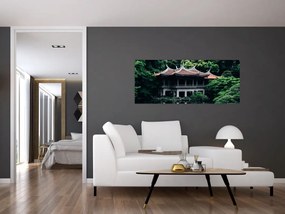 Tablou cu grădina japoneză națională (120x50 cm)