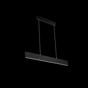 Lustra LED slim cu iluminat up/down Step 23W neagra