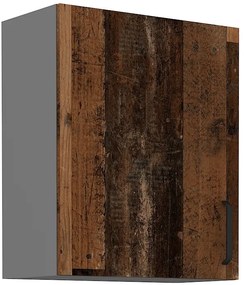 Dulap superior de bucătărie Oldie 60 G-72 1F (Antracit + Old style). 1049666