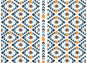 Fototapet - Ornament geometric (152,5x104 cm)