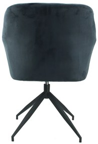 Scaun rotativ Viata (gri închis + negru) . 1064126