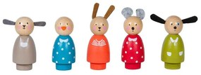 Jucărie din lemn La Grande Famille - Moulin Roty