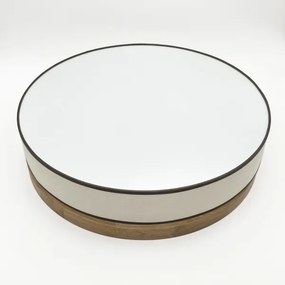 Brilagi - Plafonieră LED BELLADONNA, 36 W, 230 V, Ø 50 cm, crem/stejar