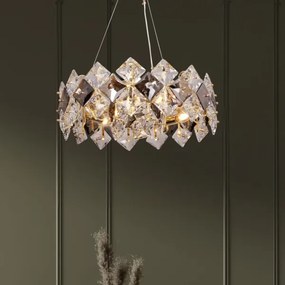 Lustră pe cablu Zuma Line 9864-500 TIARA 6xE14/40W/230V auriu