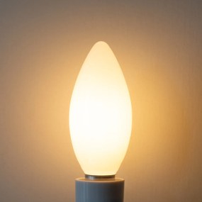 Set de 5 becuri LED E14 dimabile B35 Opal 4W 400 lm 2200K