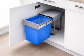 Coș gunoi încorporabil Ekko 40 Ecomax, cu extragere totală, 1 x 34 l Polipropilenă cu fibră de sticlă, A:473 mm; H:365 mm; L:355 mm, 400 mm