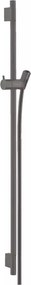Bara cu furtun de dus Hansgrohe Unica S Puro 90 cm negru - crom periat
