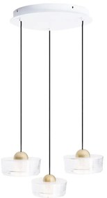 Lustra LED suspendata design decorativ Lipari 3L