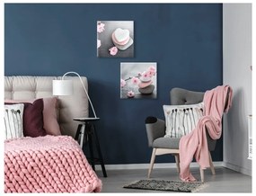 Tablou Styler Glasspik Spa &amp; Zen Heart Stone, 30 x 30 cm