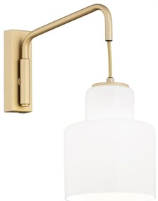 Aplica de perete design modern Diuna auriu