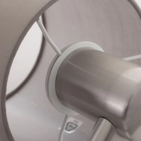 Eglo 96478 - Lampă LED flexibilă PASTERI 1xE27/40W+LED/3,8W taupe