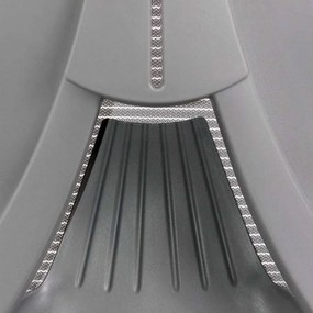 Scaun de birou ergonomic cu suport lombar si spatar inalt OFF 634 gri