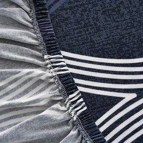 Husă elastică canapea 4Home Elegant albastru ,145-185 cm + față de pernă gratuit, 145-185 cm