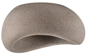 Plafoniera design modern, Stone Brown, AERE, L 50cm