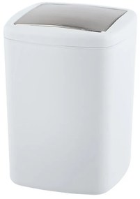 Coș de gunoi Wenko Barcelona L, înălțime 28,5 cm, alb