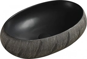 Mexen Abril Lavoar pe blat 58 x 39 cm, negru - 22015866