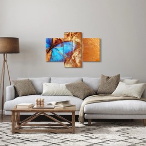 Tablou - Fluture albastru (90x60 cm)