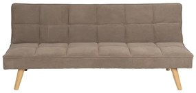 Canapea bej extensibilă cu tapițerie din chenille 175 cm – Ixia