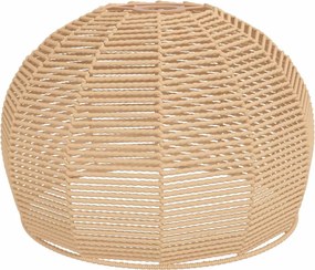 vidaXL Abajur de lustră, Ø36x26 cm, fier și hârtie