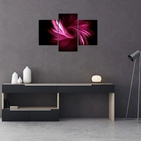 Tablou - abstracția în roz (90x60 cm)