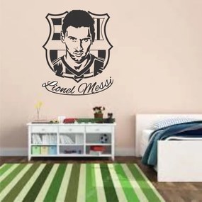 Sticker perete Silueta Lionel Messi