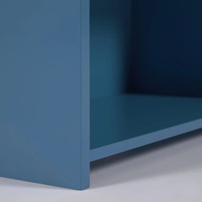 Bibliotecă pentru copii Kave Home Celeste, 50 x 105 cm, albastru