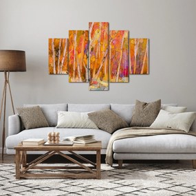 Tablou - Pădurea toamna (150x105 cm)