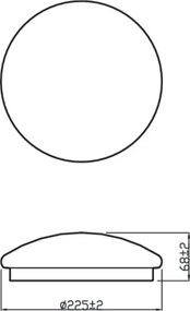 Plafonieră LED Philips MOIRE LED/6W/230V