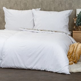 Lenjerie de pat din bumbac 4Home Christmas forest, 140 x 220 cm, 70 x 90 cm